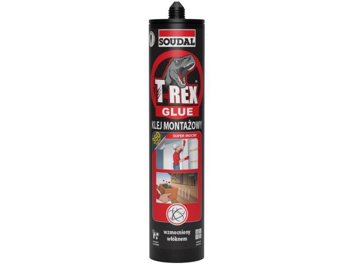 Klej montażowy super mocny T-Rex 380 g SOUDAL