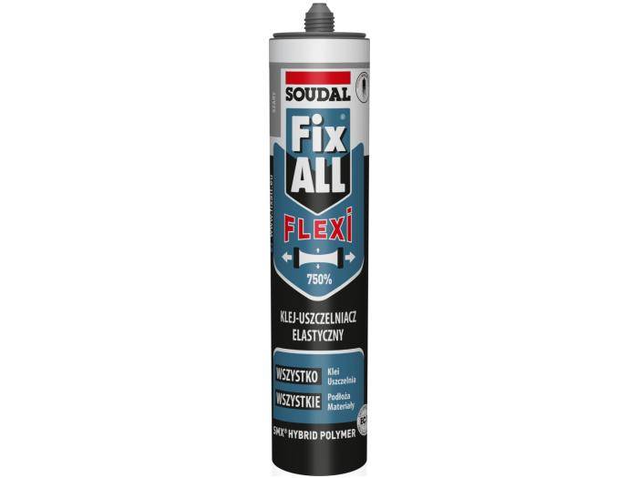 Klej - uszczelniacz hybrydowy Fix ALL Flexi szary 290 ml SOUDAL