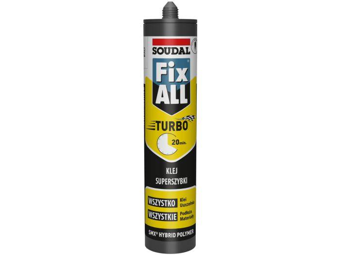 Klej - uszczelniacz hybrydowy Fix ALL Turbo 290 ml SOUDAL