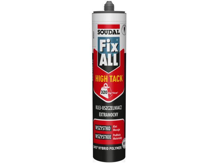 Klej - uszczelniacz hybrydowy Fix ALL High Tack 290 ml SOUDAL