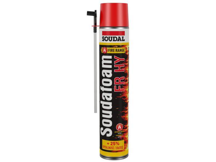 Pianka piana poliuretanowa ognioochronna Soudafoam FR HY 750 ml SOUDAL