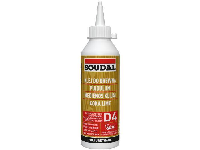Superwodoodporny klej do drewna 66A 250 g SOUDAL