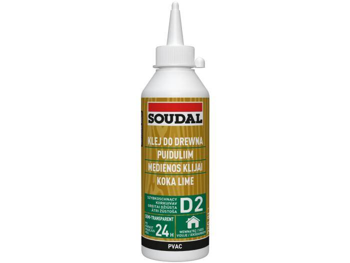 Szybkoschnący klej do drewna 64A 250g SOUDAL