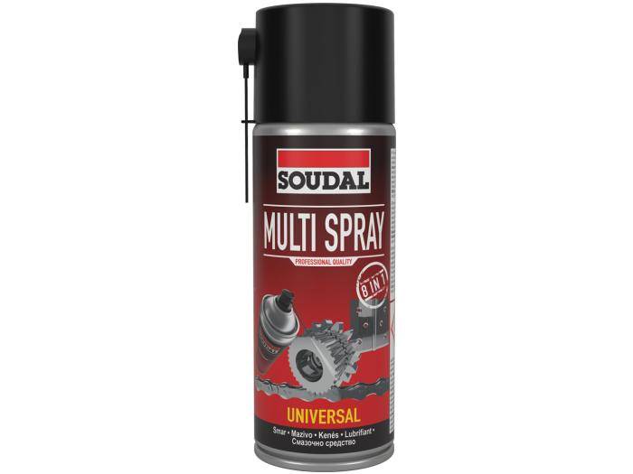 Multi spray uniwersalny czyścik 8w1 400 ml SOUDAL