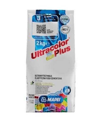 Fuga Ultracolor Plus 100 Biała 2 kg MAPEI