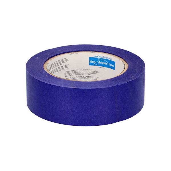 Taśma malarska niebieska 48mm x 50m BLUE DOLPHIN