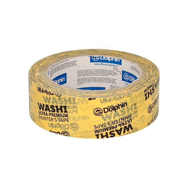 Taśma Washi do odcinania kolorów 23mm x 25m BLUE DOLPHIN