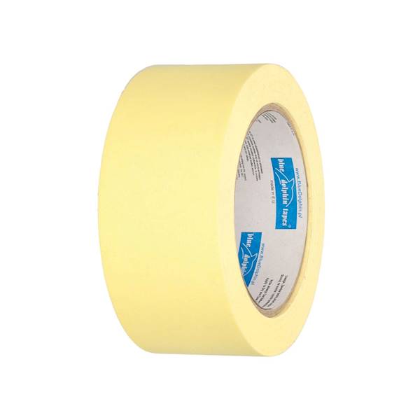 Taśma maskująca żółta 3-dniowa 38mm x 50m BLUE DOLPHIN