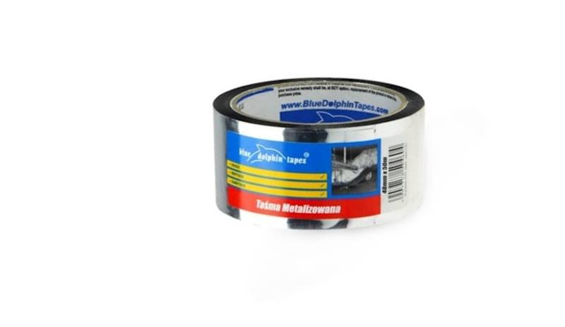 Taśma metalizowana 48mm x 50m BLUE DOLPHIN