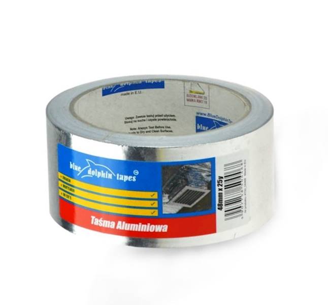 Taśma aluminiowa 48mm x 45,7m BLUE DOLPHIN