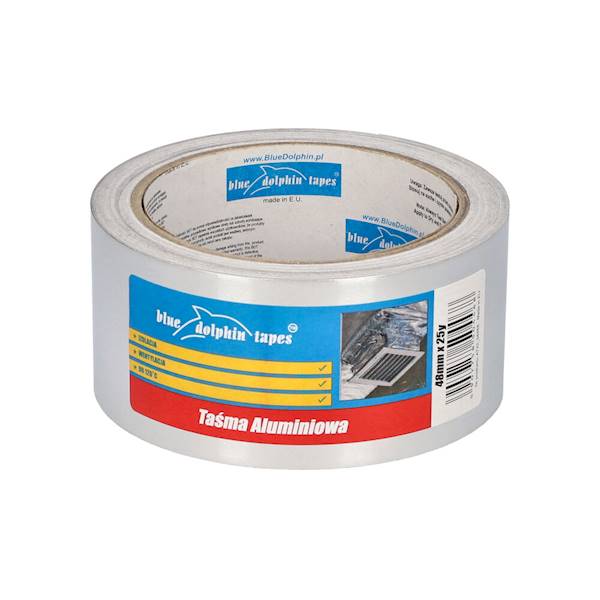 Taśma aluminiowa 48mm x 45,7m BLUE DOLPHIN