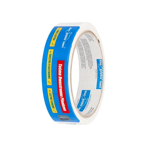 Taśma dwustronna piankowa 19 mm x 5 m BLUE DOLPHIN
