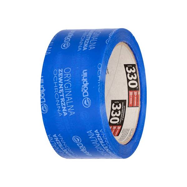 Taśma ochronna zewnętrzna niebieska 38mm x 50m BLUE DOLPHIN