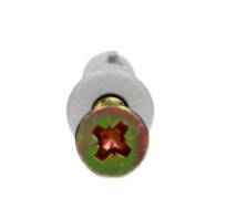 Kołki uniwersalne z wkrętem z łbem stożkowym BRU 10 mm x 60 mm blister 4 szt. WKRĘT-MET
