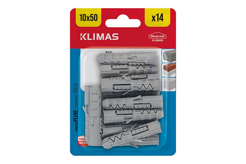 Koszulki kołka rozporowego BKP 10 mm x 50 mm blister 14 szt. WKRĘT-MET