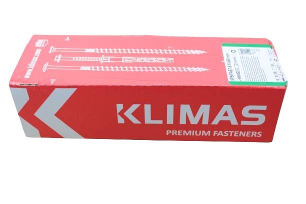 Kołki ramowe rozporowe z wkrętem z łbem stożkowym i gniazdem TX KPS-FAST-S 12 mm x 80 mm karton 25 szt. WKRĘT-MET