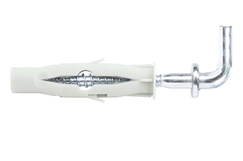Kołki uniwersalne z hakiem prostym RUL 6 mm x 48 mm karton 50 szt. WKRĘT-MET