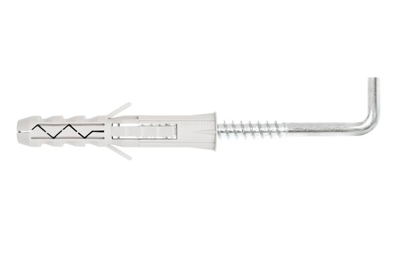Kołki rozporowe z hakiem prostym PX 12 mm x 60 mm karton 100 szt. WKRĘT-MET