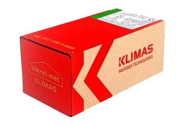 Kołki rozporowe z wkrętem z łbem sześciokątnym KKX 10 mm x 60 mm karton 100 szt. WKRĘT-MET