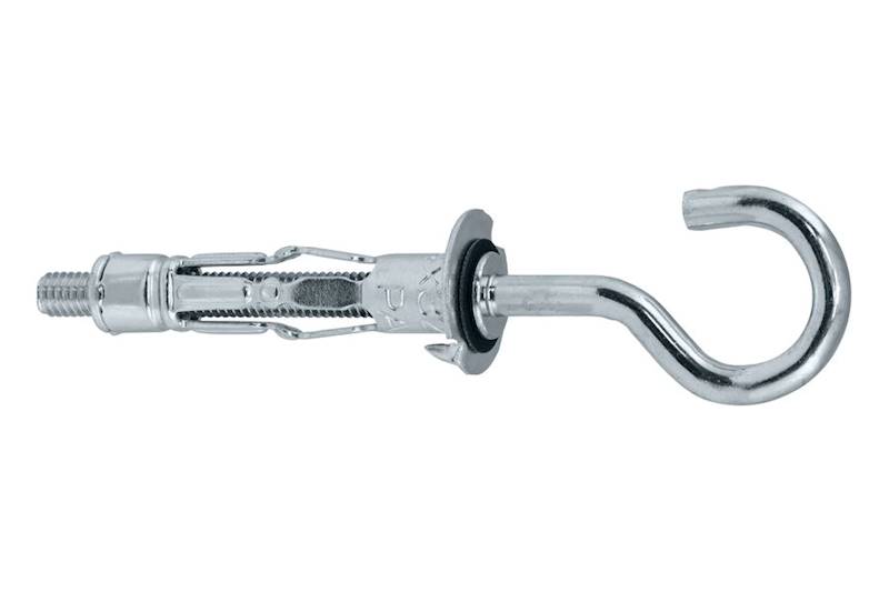 Kołki stalowe typu "MOLLY" z hakiem półpełnym BMHS 4 mm x 32 mm blister 4 szt. WKRĘT-MET