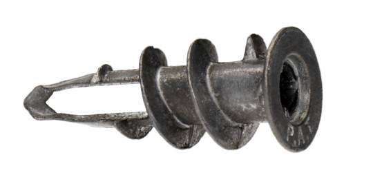 Kołki metalowe typu "DRIVA" do mocowania w płytach gipsowo-kartonowych BDRZN 29 mm blister 8 szt. WKRĘT-MET