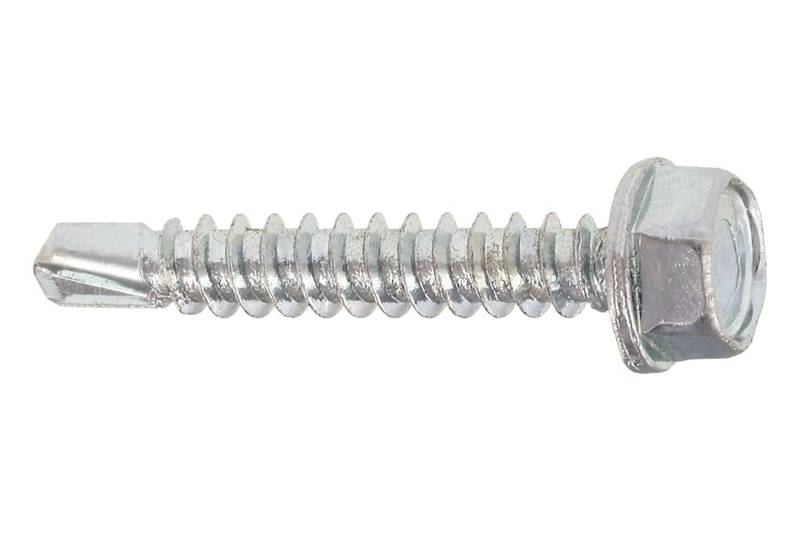 Wkręty samowiercące do mocowania blach do podłoża stalowego BWS 5,5 mm x 38 mm blister 12 szt. WKRĘT-MET