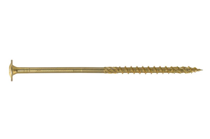 Wkręty konstrukcyjne do drewna z łbem podkładkowym i gniazdem TX WKCP 6,0 mm x 160 mm karton 100 szt. WKRĘT-MET