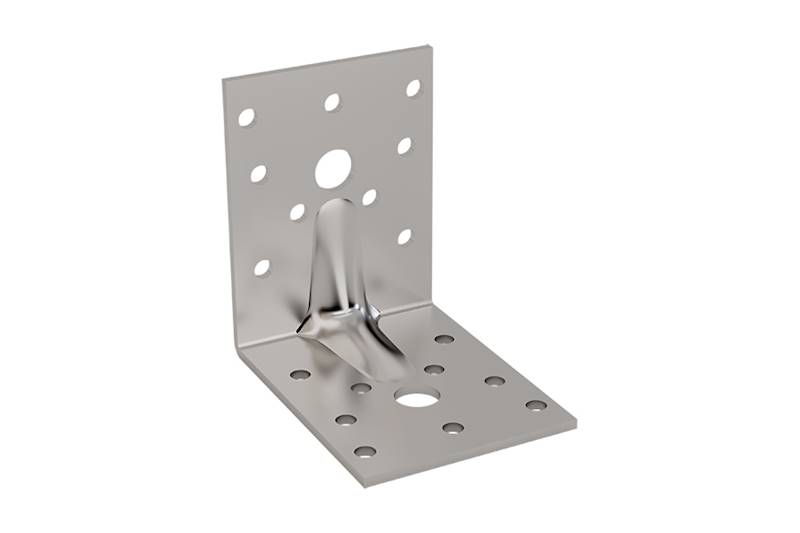 Kątownik przetłaczany wzmocniony KPW-1 73 x 73 x 55 mm WKRĘT-MET