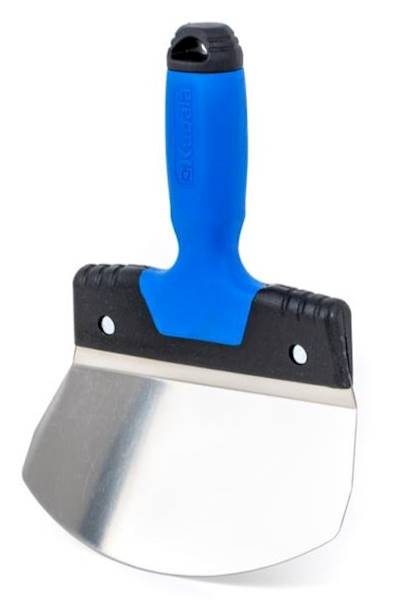 Szpachla nierdzewna wybierak do wiadra 160 mm KUBALA