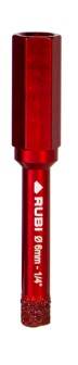 Wiertło diamentowe otwornica DRYGRES 4DRILL 6 mm RUBI