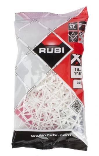 Krzyżyki dystansowe 1,5 mm 300 szt. RUBI