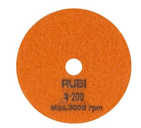 Diamentowy dysk polerski na sucho gran. 200 rozmiar 100 mm RUBI