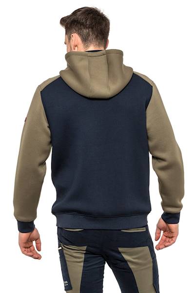Bluza robocza piankowa HELBOS w kolorze granatowo-oliwkowym rozmiar XL AVACORE
