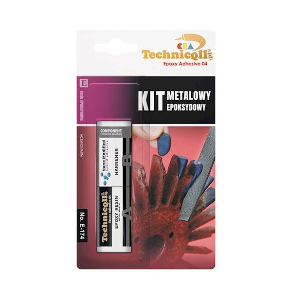 Kit epoksydowy metalowy 40 g TECHNICQLL