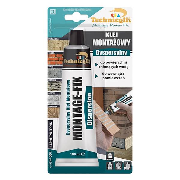 Klej montażowy dyspersyjny 100 ml TECHNICQLL