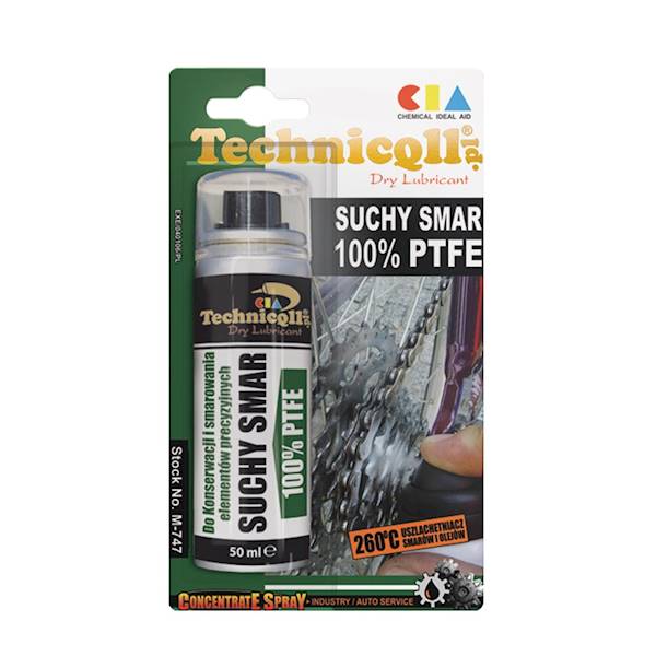 Suchy smar PTFE spray 50 ml TECHNICQLL
