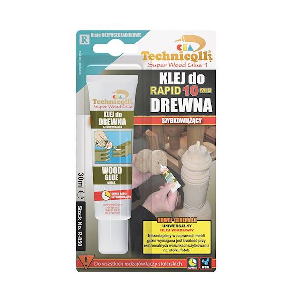 Klej do drewna D3 szybki 30 ml TECHNICQLL