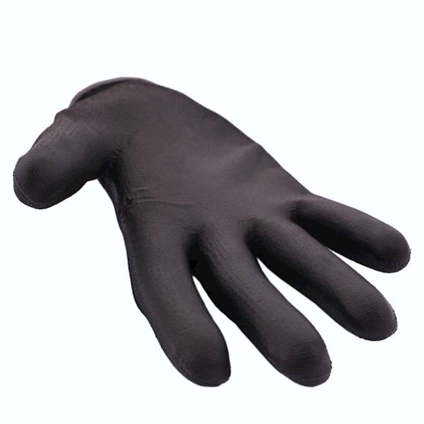 Rękawice robocze ochronne poliuretan Black rozmiar 9 PRO
