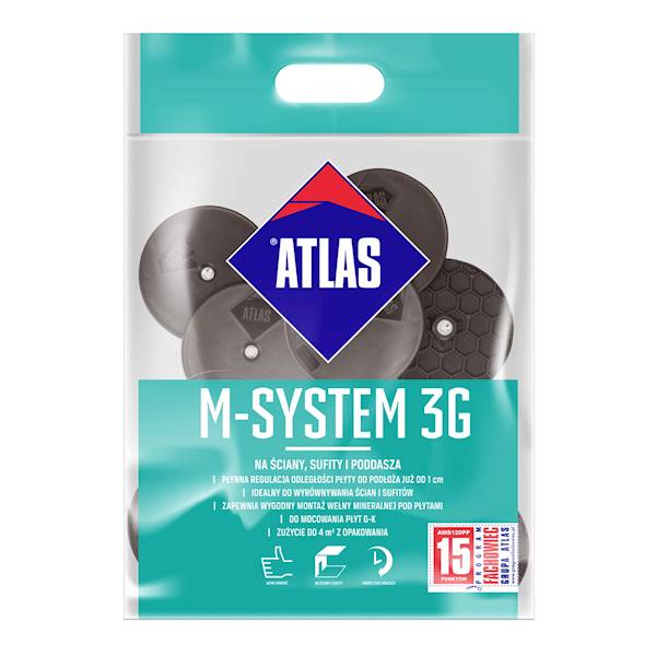 M-System 3G na ściany, sufity i poddasza M8/FI 6,5 L150PP ( 5-10 cm ) ATLAS