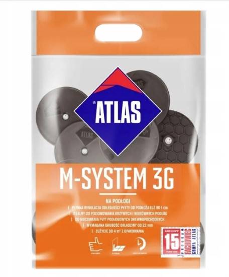 M-System 3G na podłogi M8/FI 8,5 L110PP UNO ( 1-8 cm ) ATLAS