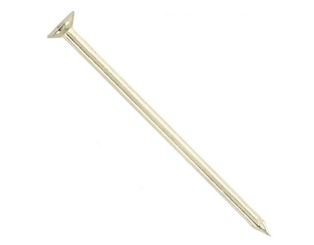 Gwoździe stolarskie druciaki ocynkowane duży łepek 1,4 x 25 mm 90 g PROLEX