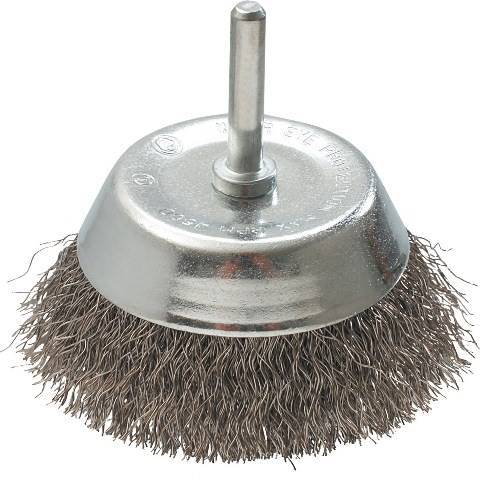 Szczotka doczołowa z trzpieniem FI 6/80 mm K2