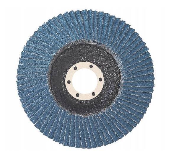 Tarcza lamelkowa listkowa ścierna Cyrkon 125 mm gr. 100 K2
