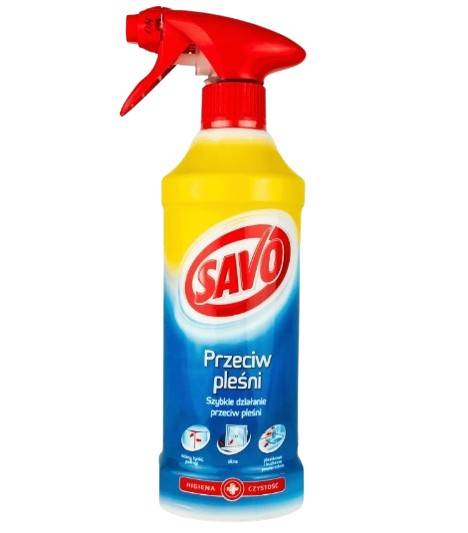 Środek przeciw pleśni i grzybom spray 500 ml SAVO