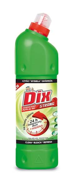 Płyn czyszcząco-wybielający do WC DIX Strong 750 ml GOLD DROP