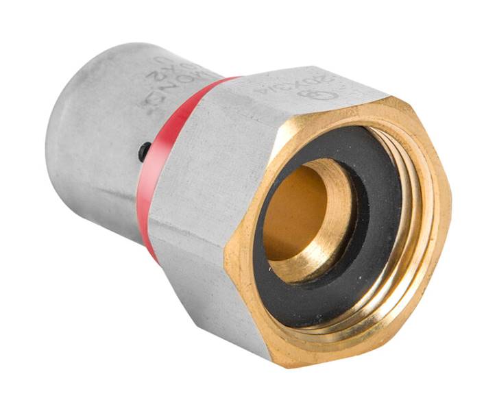 Złączka zaprasowywana półśrubunek GW PEX 1/2 x 16 DIAMOND