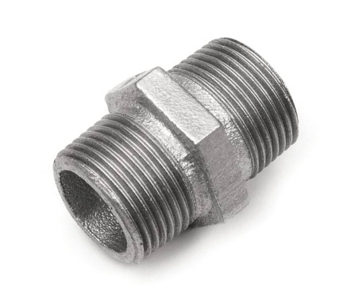 Złączka nypel wkrętny równoprzelotowy 1/2 ocynk DIAMOND