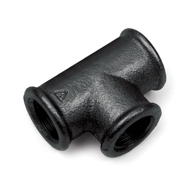 Trójnik 1/2 czarny DIAMOND