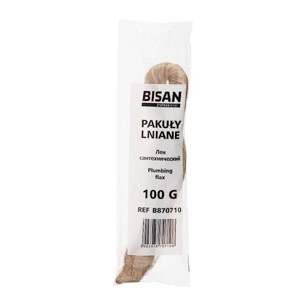 Pakuły lniane 100 g BISAN