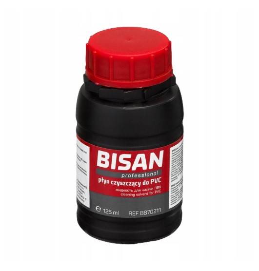 Płyn czyszczący do PVC 125 ml BISAN